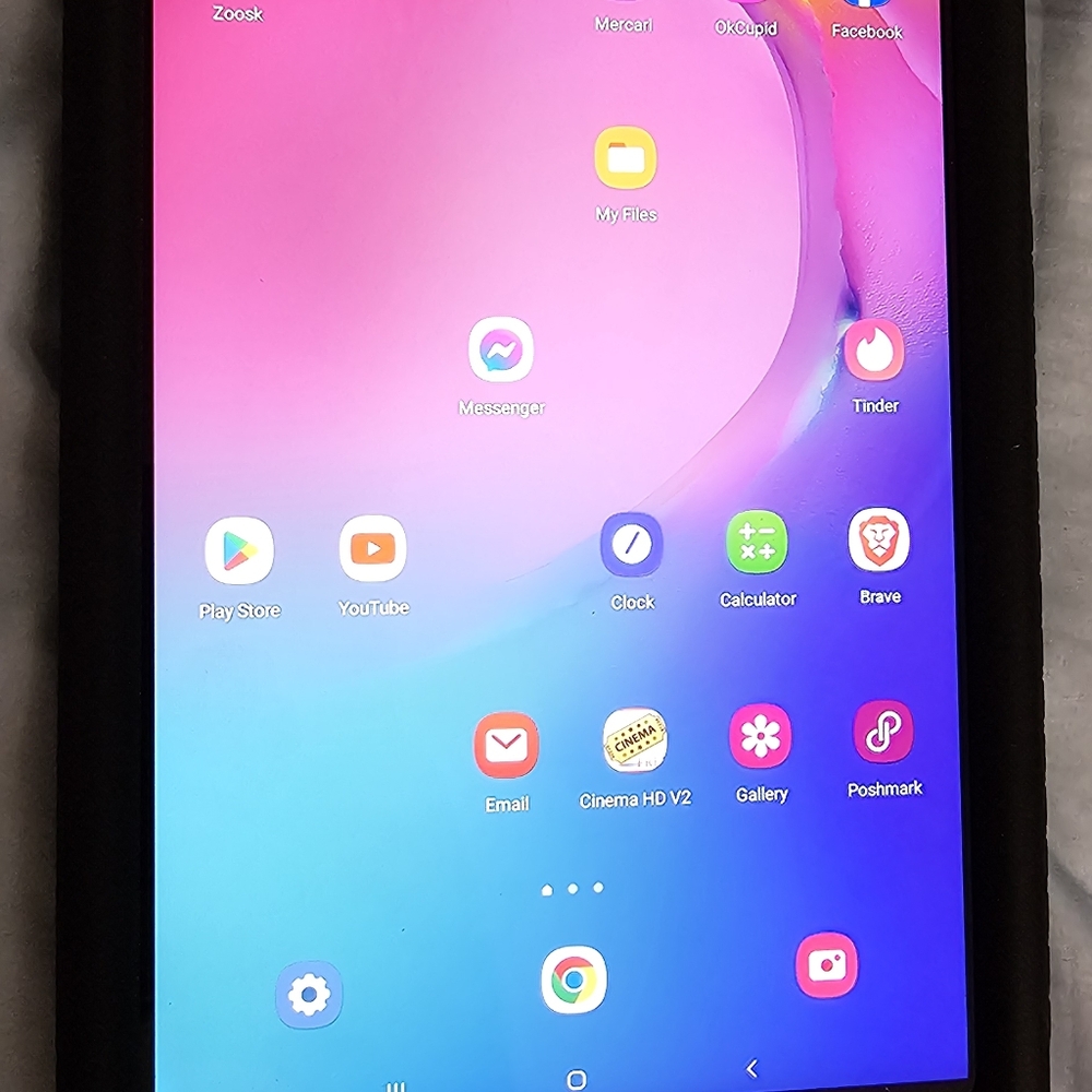 Samsung A10 tablet